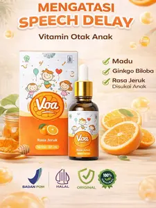 VOA - [Flash Sale] Multivitamin Bantu Anak Lancar Bicara dengan kandungan Ginkgo Biloba