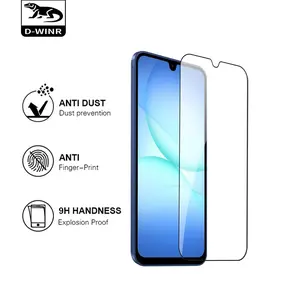 D-WINR Tempered Glass Bening untuk Samsung A06 A16 A26 A36 A56 Pelindung Layar Antigores Kaca Anti Debu Anti Dust Fullcover Clear HD 9H Hardness - Protection