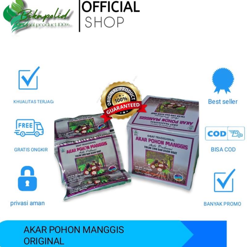 Jamu kapsul akar pohon manggis untuk pegal linu 0