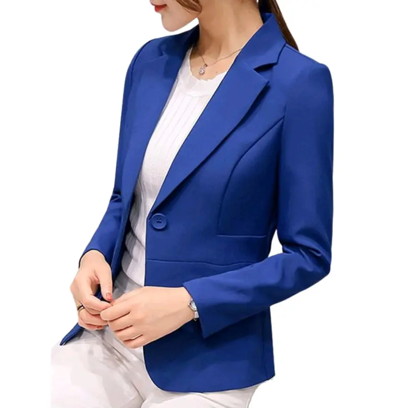 Blazer resmi wanita/ jas cewek/ jas perempuan kancing satu Formal 4