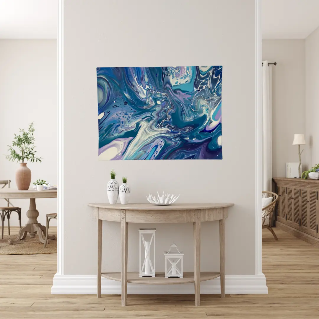 Dreamy Waves of Blue Harmony