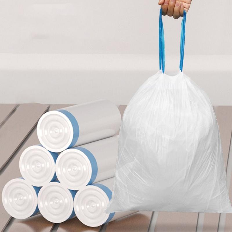 Product Introduction of Beg Sampah Kotak Sampah Kucing, Bahan PE, Aksesori Haiwan Peliharaan, Beg Sampah Najis, dengan Tali Serut, Beg Sampah Tandas Kucing, Warna Putih, Beg Sampah Kucing Khas, Sesuai untuk Kegunaan Rumah 12