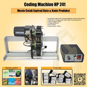 Coding Machine HP 241 Mesin Cetak Expired date dan kode Produksi