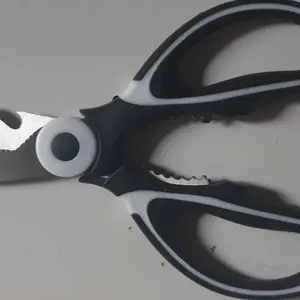 GUNPER Gunting Super Dapur Potong Sayur DagingTulang Ikan Ayam Buka Botol Serbaguna Stainless Steel Tajam Kuat Awet Stainles Stainlis