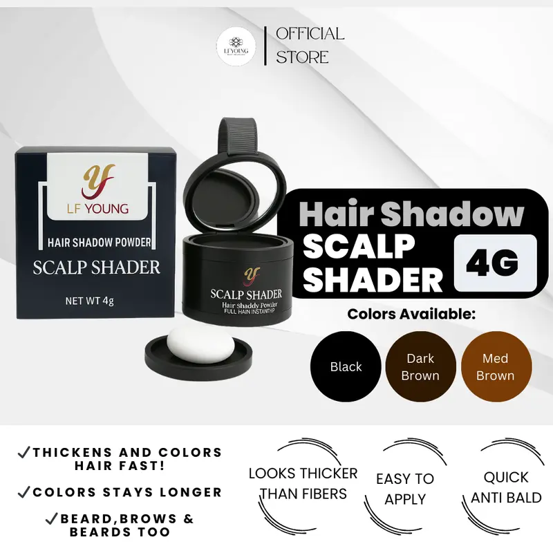 Sevich Hairline Powder – Fluffy Hair Shadow Concealer, 4g, Keratin Infused, Cruelty Free, All Hair Colors