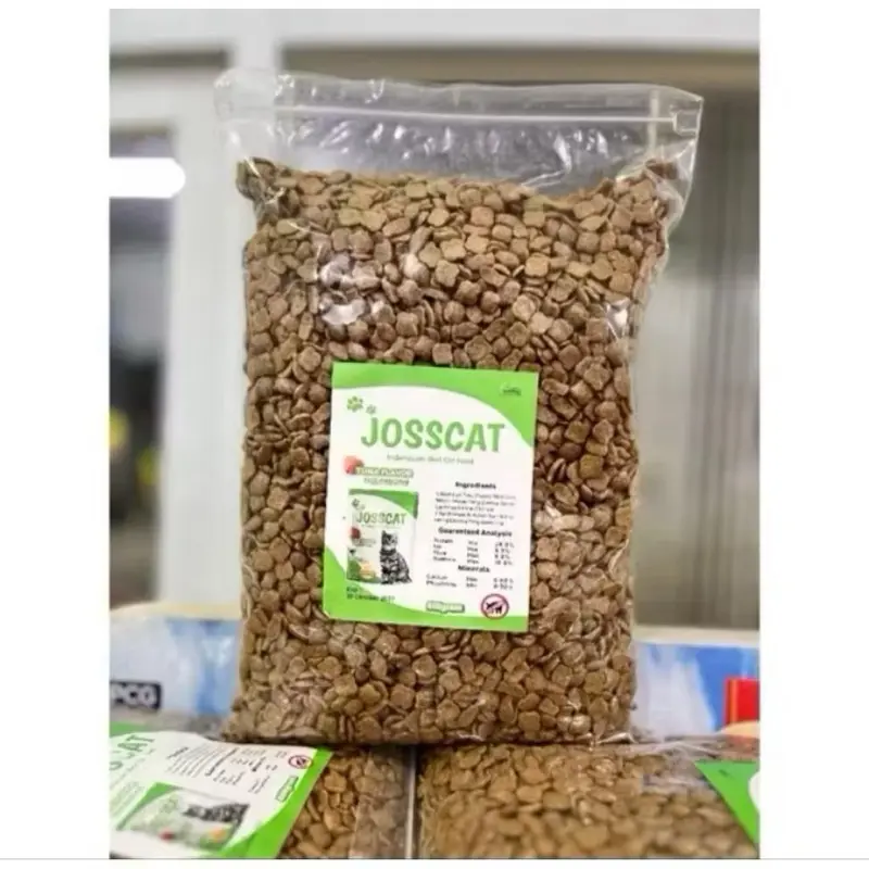 Makanan Kucing Joss Cat Food 800gr Rasa Ikan Tuna Makanan Kucing Dewasa
