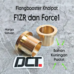 Flangbooster Knalpot F1zr dan Force1 Bahan Kuningan Padat Paking Perpak Knalpot F1zr Fizr Fiz R Force1 Force 1