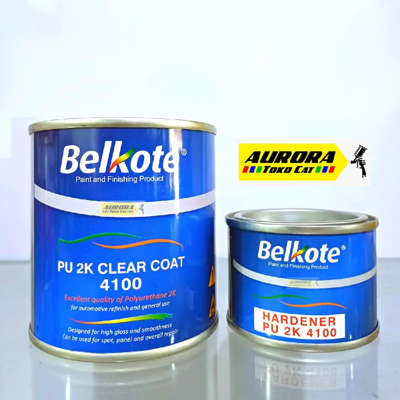 Clear Belkote 4100 Pernis Anti Gores Mengkilap 250ml 3