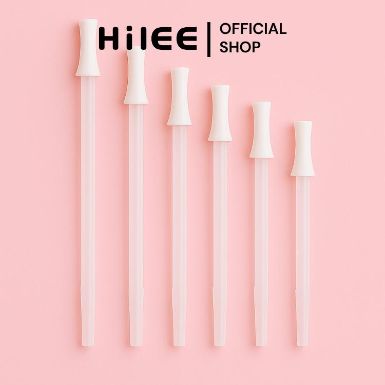 Hilee Reusable Plastic Straws Flexible Plastic Drinking Straws - TikTok ...