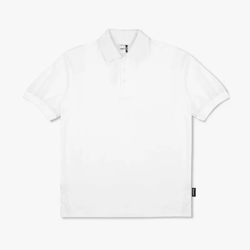 Hemdev Polo Shirt Binding Basic White 0