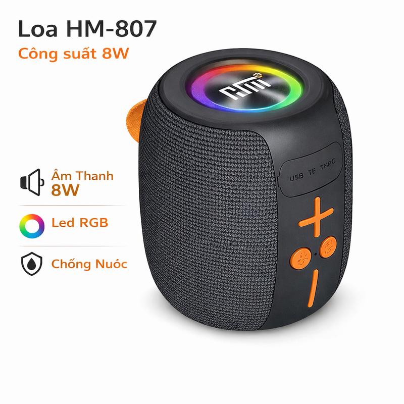 Loa bluetooth HM-807 Không Dây Công Suất Khủng Âm Hay Bass Căng Âm Thanh Siêu…
