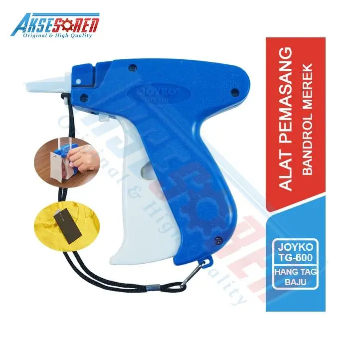 Tag Gun Joyko [TG-600] / Alat Tembak Pemasang Label Bandrol Harga / Memasang Hang Tag Pin Binder Stationery