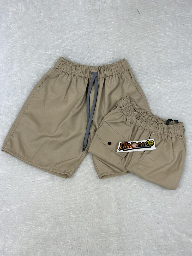 Product Introduction of Celana Pendek Broadshort Pant Dewasa Premium katun Polos 100Ribu Dapat 4 Pcs Karet Melar 4
