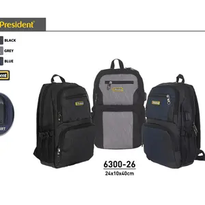 PRESIDENT - RANSEL PRESIDENT 6300-26 SIZE MINI - BACKPACK PRESIDENT - TAS RANSEL PRESIDENT KECIL 12inch