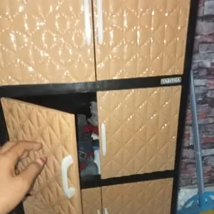 TABITHA LEMARI PAKAIAN PLASTIK MAESTRO MOTIF CRYSTAL LEMARI SERBAGUNA