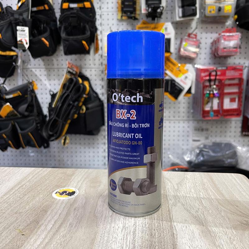  Bình Xịt BX-2 Dầu Chống Rỉ Sét & Bôi Trơn O’tech Oil 