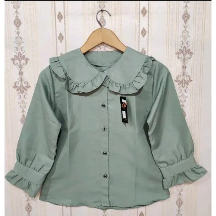 Fashion anak perempuan umur 7-8 tahun / Atasan anak lengan panjang murah