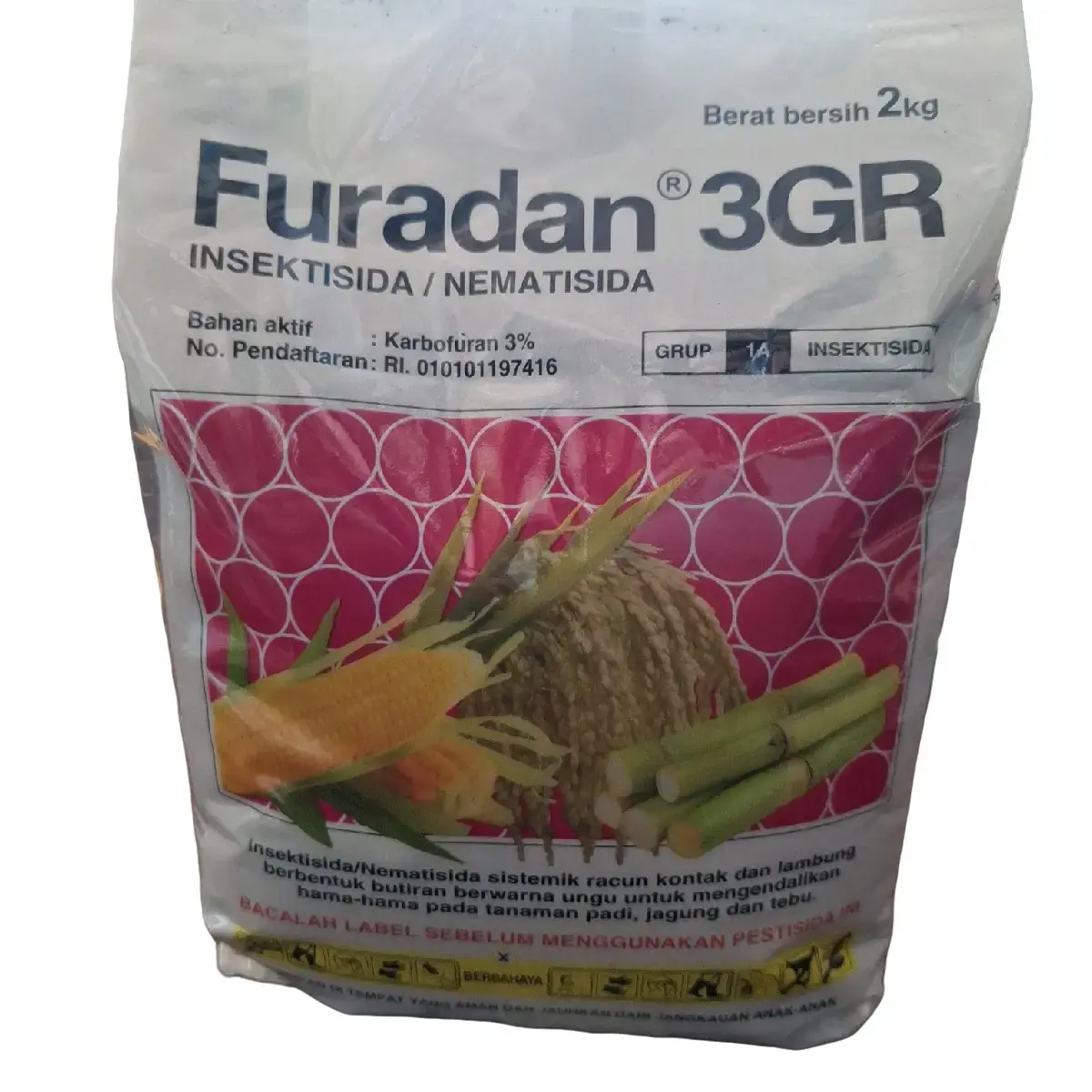 Furadan 3GR 2kg Intektisida / Nematisida