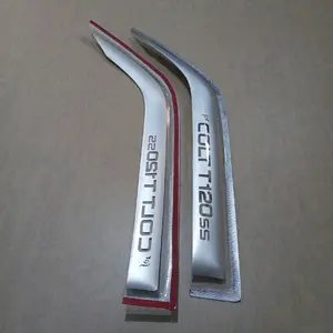 Talang air mobil colt 120ss motif silver