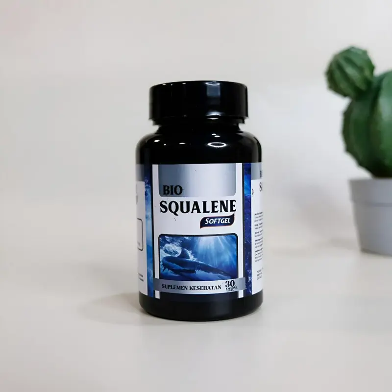 BIO SQUALENE - Softgel Minyak Hati Ikan Hiu Isi 30 Kapsul Lunak Herbal Tanpa Efek Samping 5