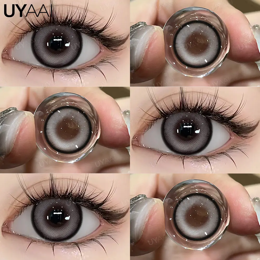 [COD] UYAAI SOFTLENS BUBBLE /K4 Color LENSA KONTAK 14.5 MM MINUS 0-6.00 USE 6 MONTH