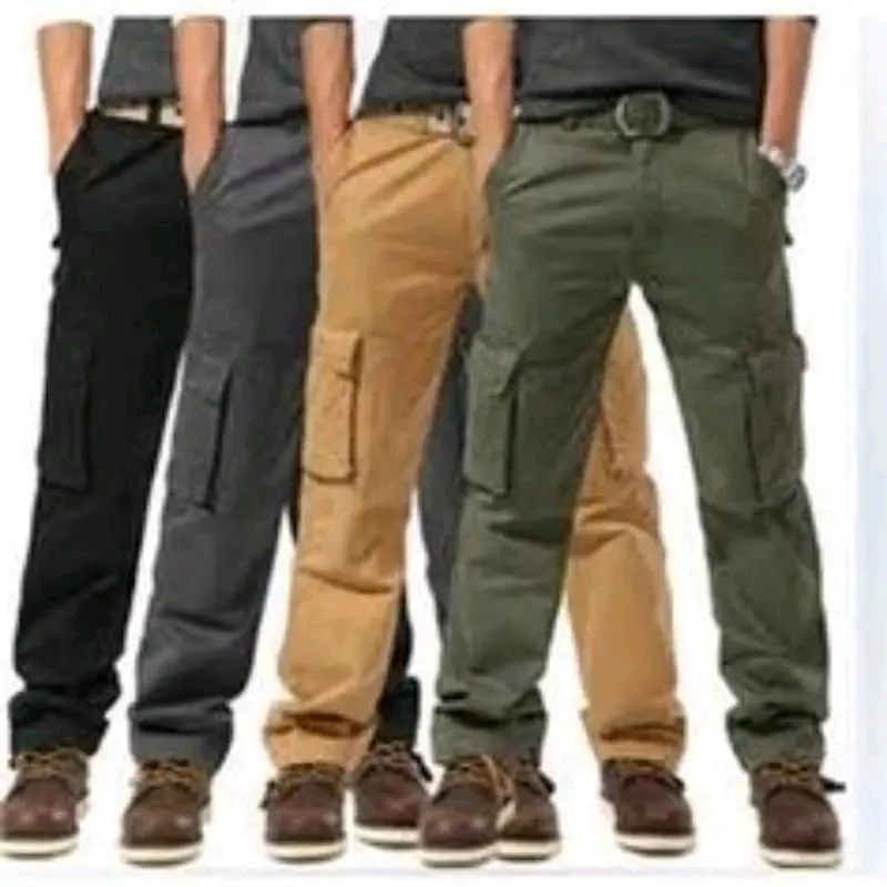 cargu six poket kain  cotton  size 28 sampai  40 all really  stock di Malaysia