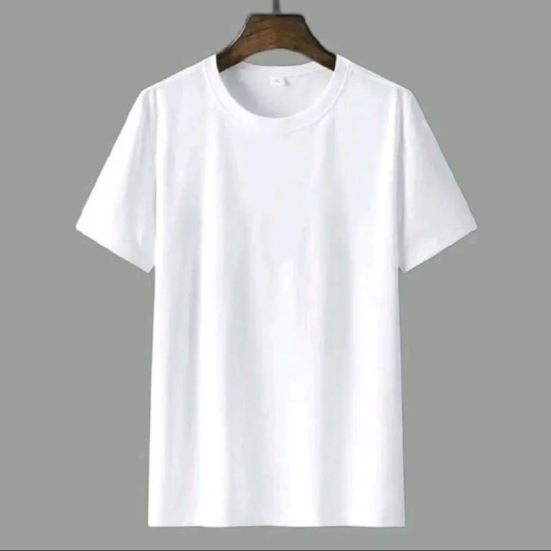 Singlet Dewasa Pria Ukuran Katun Cowok Kaos untuk Cowok dari Bahan Katun Putih Remaja 4