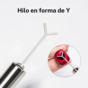 Barra magnética en forma de Y, herramienta para arte de uñas, varilla magnética en forma de corazón, herramientas para manicura multifuncionales para salón y hogar