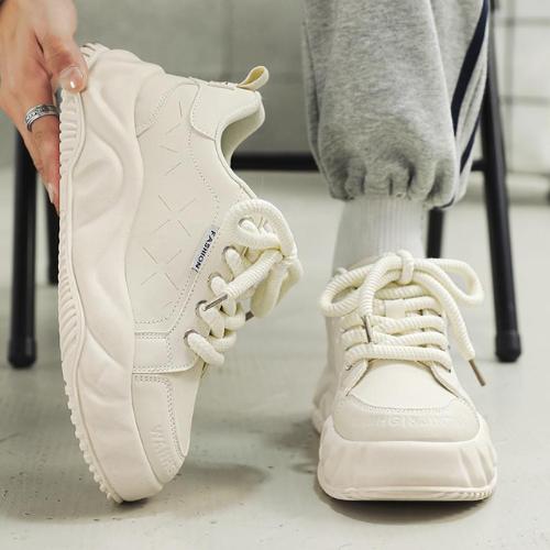 Giày nam phong cách Hàn Quốc - Giày nam boy phố hoạ tiết chữ X - Giày đi học đi chơi - GH82 - 2SEVEN