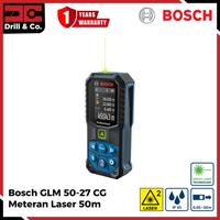 Gambar Bosch GLM 50-27 CG Meteran Laser Hijau 50 m / Laser Rangefinder 50m dari Drill&Co Kota Administrasi Jakarta Barat 1 Tokopedia