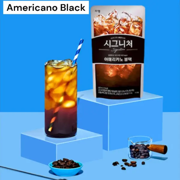 JARDIN Signature Korean Americano Coffee Pouch Korean Drink Minuman Korea Impor Pouch 230ml 5