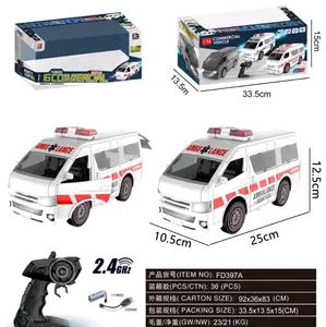 mobil remote control ambulance hi4ce bisa keluar asap