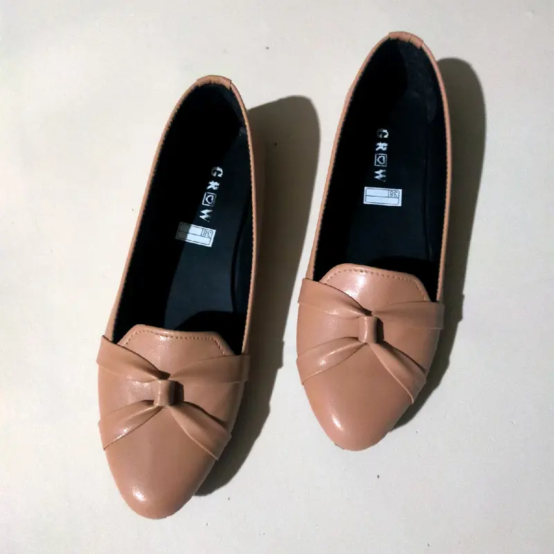 Sepatu balet wanita terbaru non-slip sepatu nyaman untuk sehari-hari sepatu kerja sepatu kuliah Shoes Flat Cewek 0