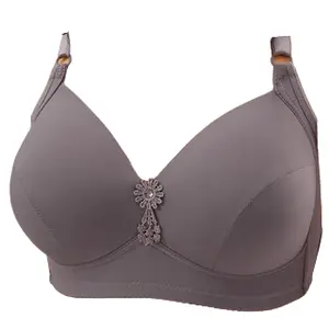 BH Cewek Bra Jumbo Push Up Bh tanpa kawat Cup D busa tipis bra ukuran besar B119