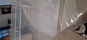 Product Review of Kotak Penyimpanan Makanan Buah Sayuran Di Kulkas / Box Storage Food Serbaguna With Handle from a**9 0
