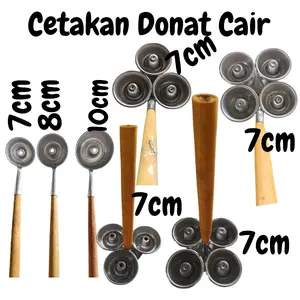 Cetakan Donat Cair / Cetakan Donat Donat Adonan Cair Kue Kitchenware bulat