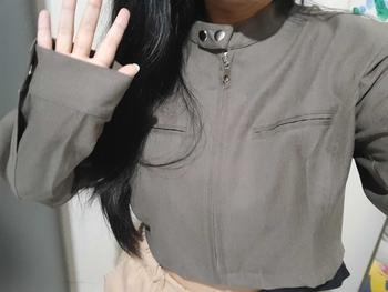 Product Review of PUFF IT UP — Cropped Jacket / Jaket Crop from a**a 0