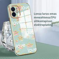 Gambar YWSBFID Casing Hp Untuk OPPO Reno 8T 4G Reno 8T 5G Case Hati yang berwarna-warni Pelapisan Samping Lanyard Silikon Softcase Casing - Gaya1, OPPO Reno 8T 4G dari YWSBFID MALL Kab. Tangerang 5 Tokopedia