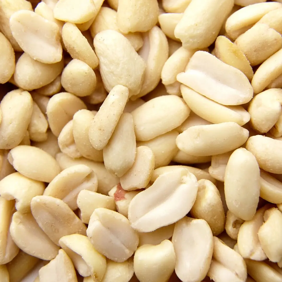 Quay Wholefoods - Raw Skinless Peanut 1kg (China) Natural Fiber