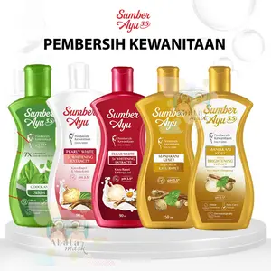 Sumber Ayu Kayu Rapet Whitening 50ml / 90ml / 200ml Clear White / Pearly White Triple Whitening Extracts | Manjakani Keset pembersih  area sabun  mimaw