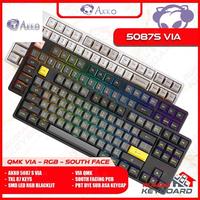 Gambar MECHANICAL KEYBOARD - AKKO 5087S VIA - 75% - QMK - SOUTH RGB - HOTSWAP - BLACK AND PINK dari Rumah Gamings Kota Administrasi Jakarta Barat 4 Tokopedia