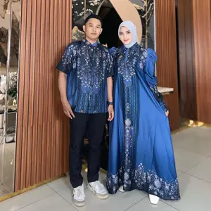 ADSS - Couple Zemima Exclusive Digital Printing Elegan Mewah Dress Lebaran Series 2026