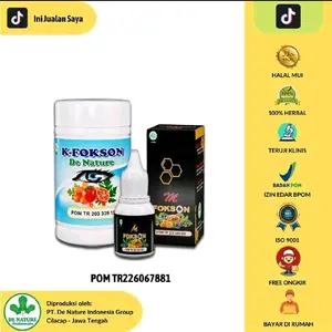 Suplemen K-fokson dan M-fokson untuk Mata Buram, Karatak, Rabun De Nature Indonesia Dewasa