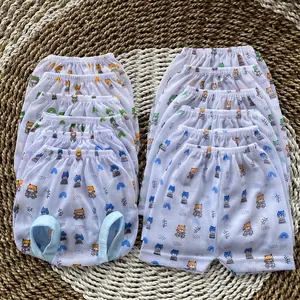 Promo Special | 1 Lusin Mix Celana Pendek & Celana Pop Bayi Motif Fullprint Pelangi Unseks Laki-Laki & Perempuan 0-6 Bulan Nyaman Dan Super Lembut