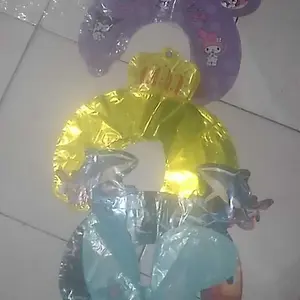 Paket 10 pcs Balon bando Karakter Binatang / animal head Band Balon Bando ulang Tahun Anak