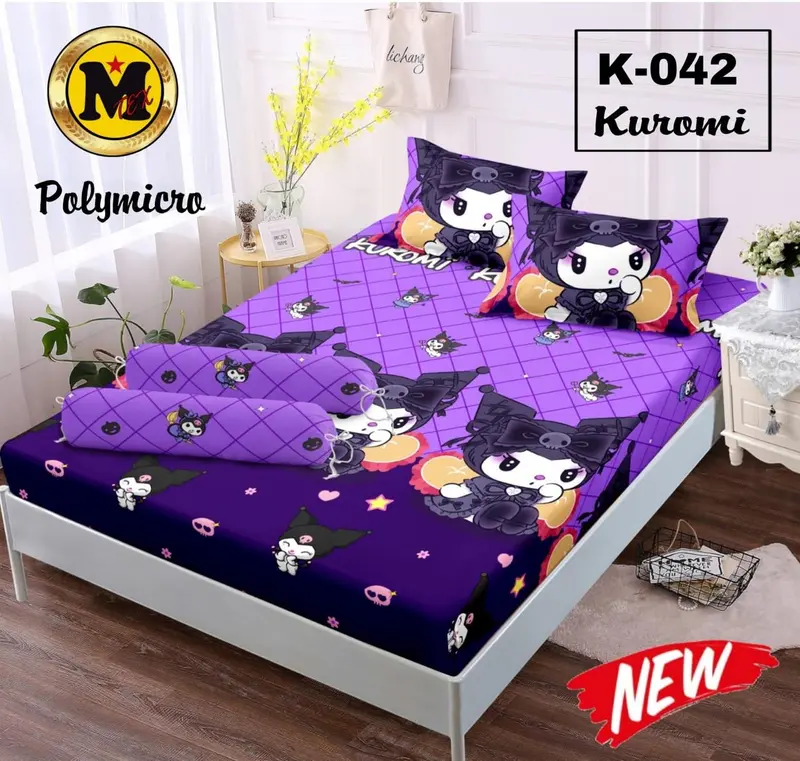 (PART 2) Sprei SATU SET Motif Kartun Anak Homemade Karakter Lucu Kartun Disperse 6