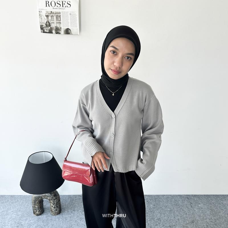 Thru Outfit - Lafi Cardi - Cardigan Knit Wanita 2