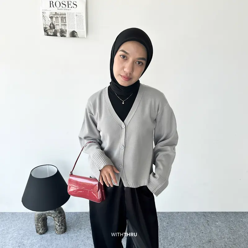 Thru Outfit - Lafi Cardi - Cardigan Knit Wanita 2