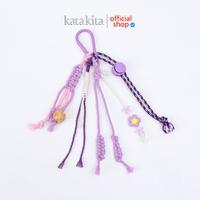 Gambar Katakita Charm Bag / Charm Macrame / Gantungan Tas / BC03 - Blue dari KATAKITA_NEW Kab. Bogor 2 Tokopedia