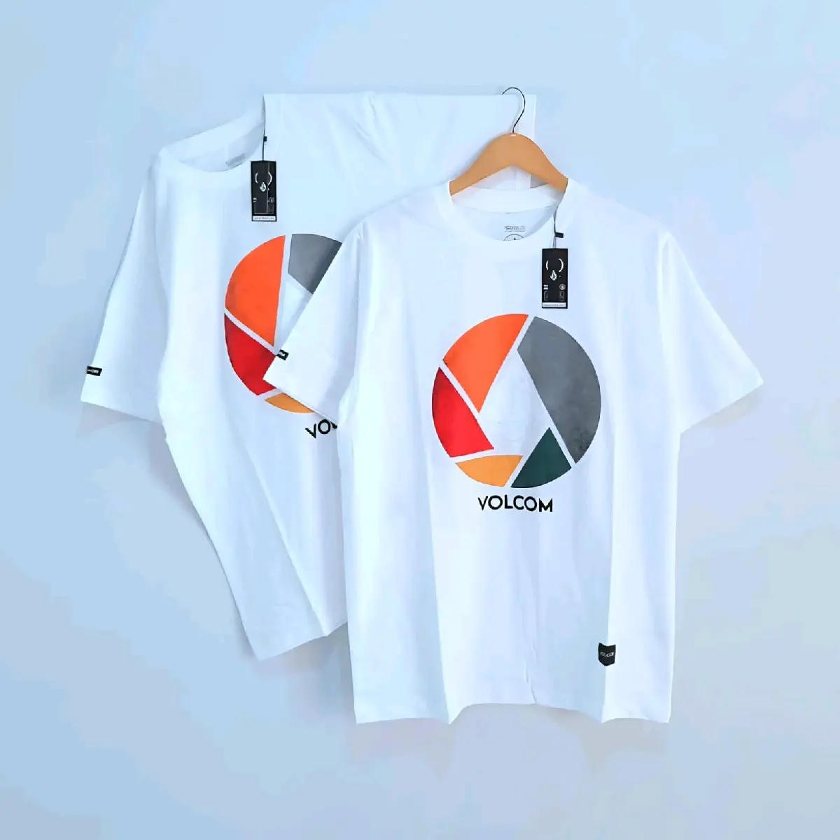 KAOS SURF PREMIUM CATTON COMBAD PUTIH UNISEX